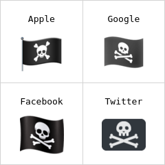 Drapeau de pirate emojis