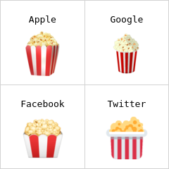Popcorn emojit