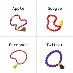 Prayer beads emoji