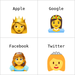 Prințesă emoji