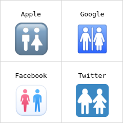 Wc-skylt emoji