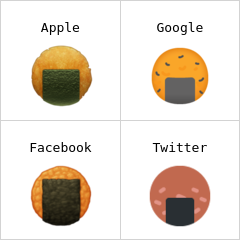 Riisikakku emojit