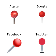 канцелярская кнопка с шариком эмодзи