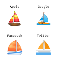 帆船 表情符号