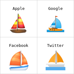 Perahu layar emoji