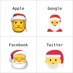 Santa claus emoji