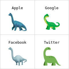 Saurópode emoji