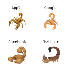 Scorpion emojis