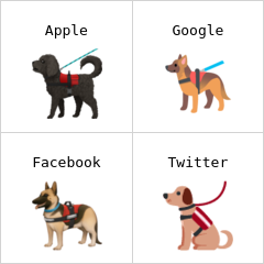 Yardımcı köpek emoji