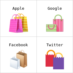 Shoppingpåsar emoji
