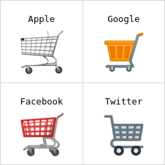Alışveriş arabası emoji