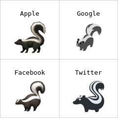 Skunk Emoji