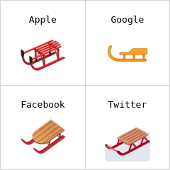 Trineo Emojis