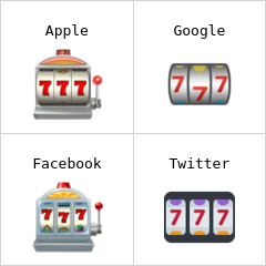 Slot machine emoji