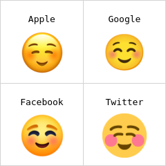Uśmiechnięta twarz emoji