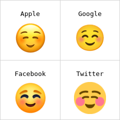 Smiling face emoji