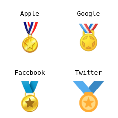 Médaille sportive emojis