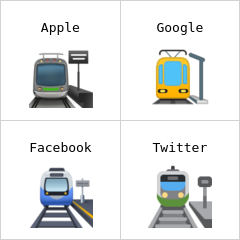 Tren istasyonu emoji