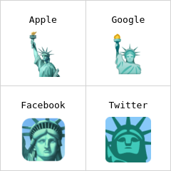 Patung Liberty Emoji