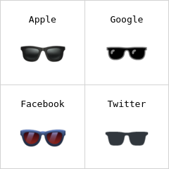 Güneş gözlüğü emoji