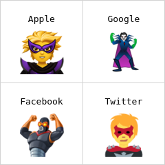 Superschurk emoji