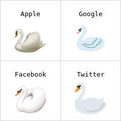 Kuğu emoji