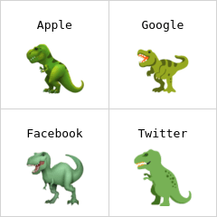 Tiranossauro rex emoji