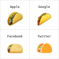Taco emojit