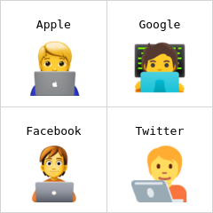 Teknoloji uzmanı emoji