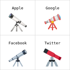 Telescope emoji