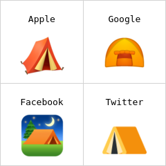 帐篷 表情符号