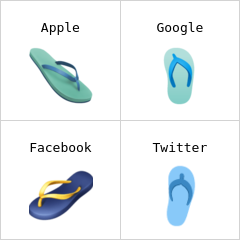 Flip-flops emoji