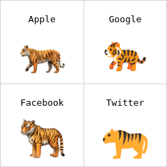 Tijger emoji