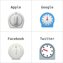 Relógio temporizador emoji