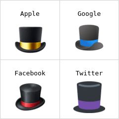 Topi tinggi Emoji