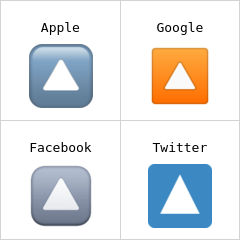 Triángulo rojo pequeño hacia arriba Emojis