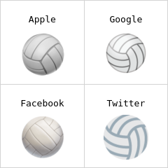 Pelota de voleibol Emojis