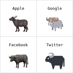 Búfalo-asiático emoji