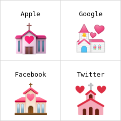 Capela de casamento emoji