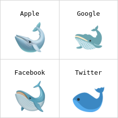 Whale emoji