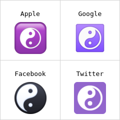 Yin och yang emoji