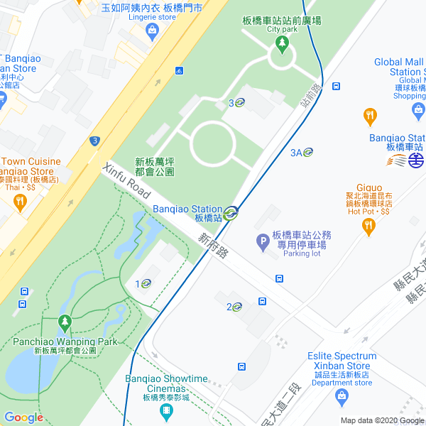 板橋出口地圖