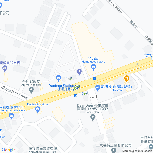 丹鳳出口地圖