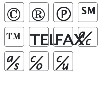 Business symbols