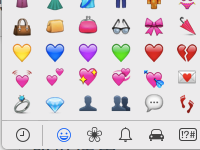 Lista Emoji : Símbolos emoji nativas em iOS e Android